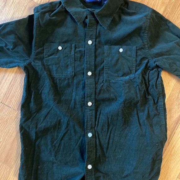Kid's Button Down Corduroy Shirt - Picture 3 of 4